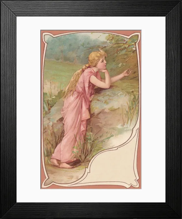 Framed Print : Woodland fairy Framed Print : Woodland fairy