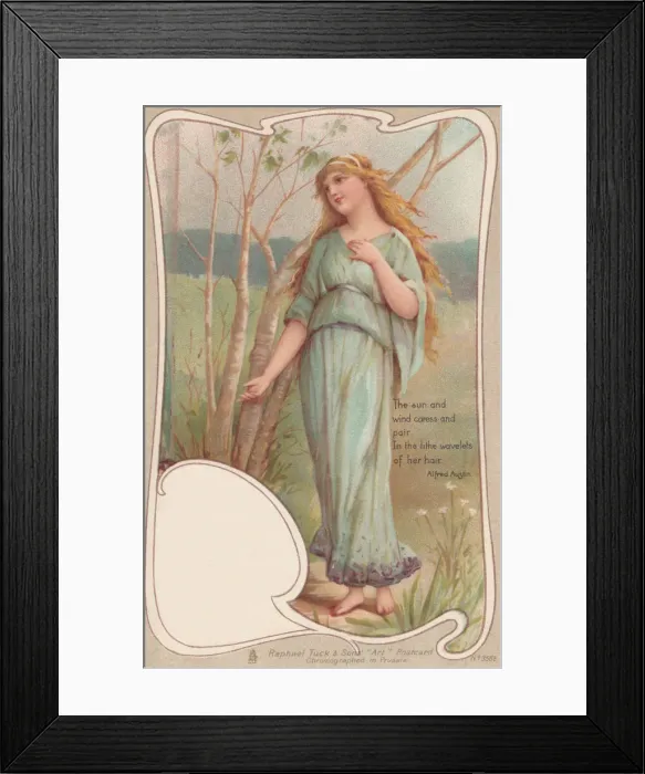 Framed Print : Woodland fairy