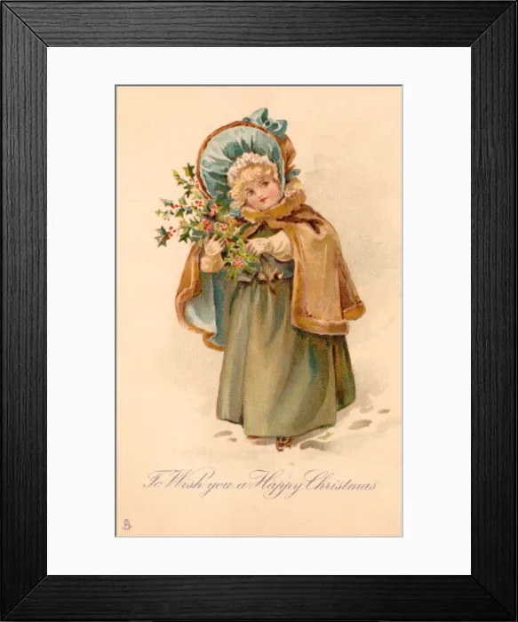 Framed Print : Young girl and her puppy Framed Print : Young girl and her puppy