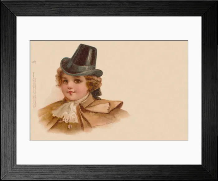 Framed Print : Dapper Regency lad Framed Print : Dapper Regency lad
