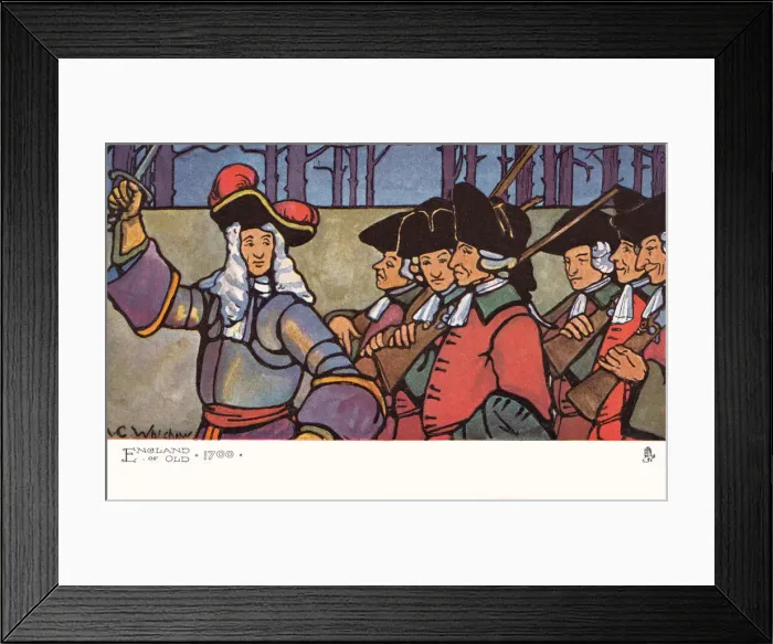 Framed Print : England of Old Framed Print : England of Old