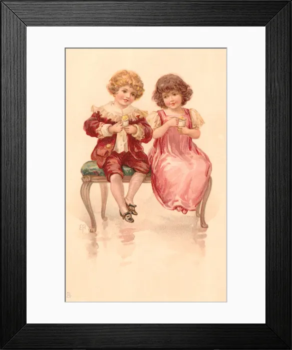 Framed Print : Young romance Framed Print : Young romance