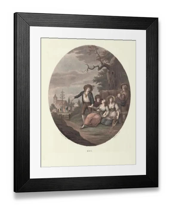 Framed Print : Months of the year - May Framed Print : Months of the year - May