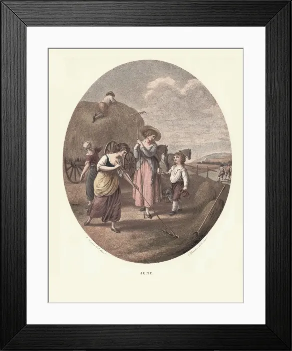 Framed Print : Months of the year - June Framed Print : Months of the year - June