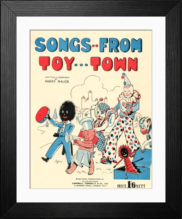 Framed Print : Songs from Toy-town Framed Print : Songs from Toy-town