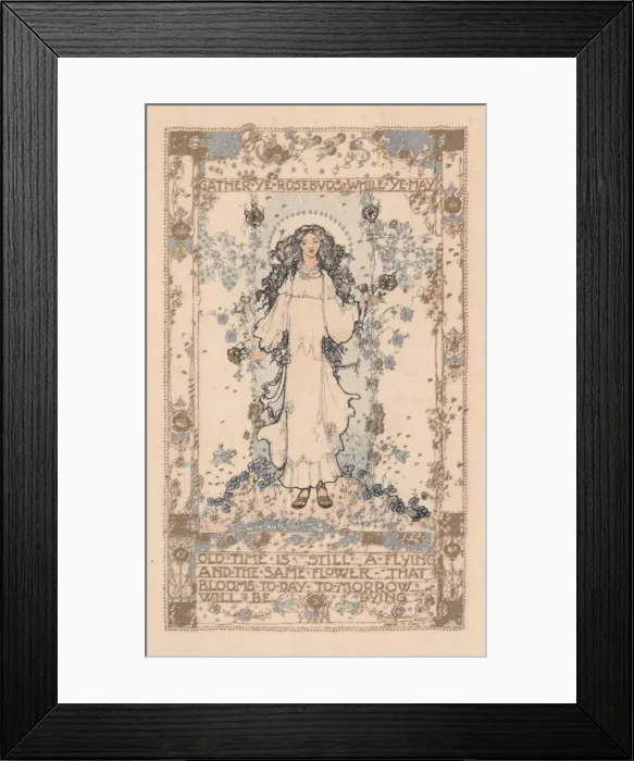 Framed Print : Jessie M King Framed Print : Jessie M King