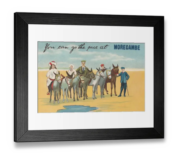 Framed Print : Morecambe. You can go the pace at Morecambe Framed Print : Morecambe. You can go the pace at Morecambe
