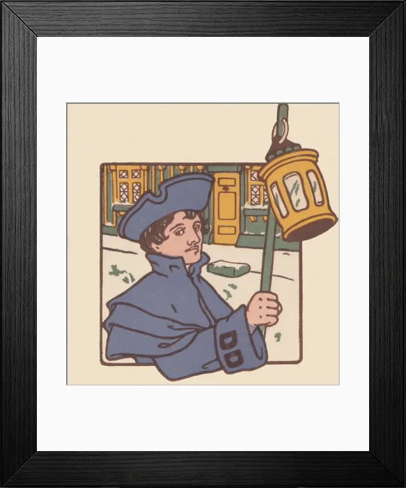Framed Print : Night Watchman Framed Print : Night Watchman