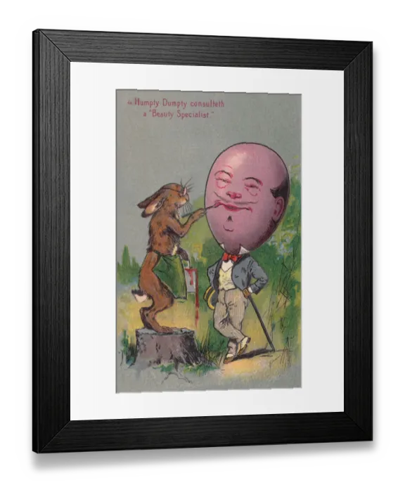 Framed Print : Humpty Dumpty Framed Print : Humpty Dumpty