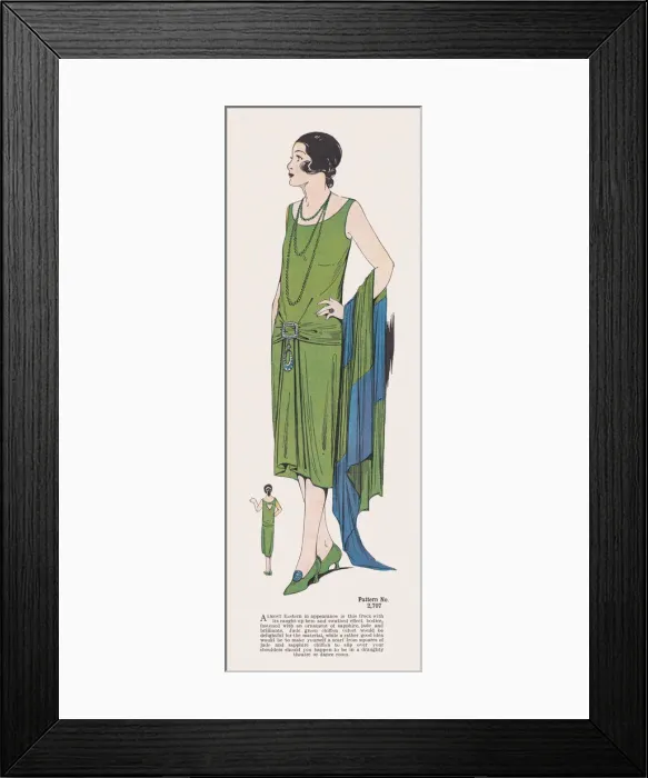 Framed Print : Evening dress Framed Print : Evening dress