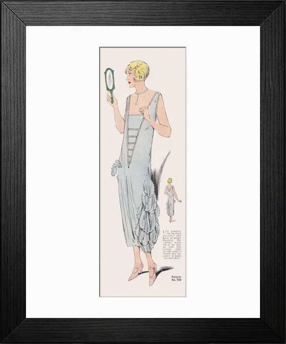 Framed Print : Evening dress Framed Print : Evening dress
