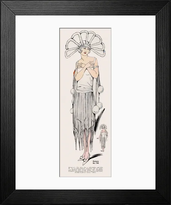 Framed Print : Party dress Framed Print : Party dress