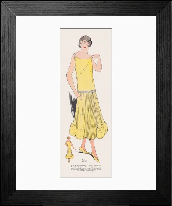 Framed Print : Cocktail dress Framed Print : Cocktail dress