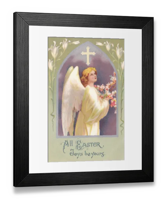 Framed Print : Easter greeting Framed Print : Easter greeting