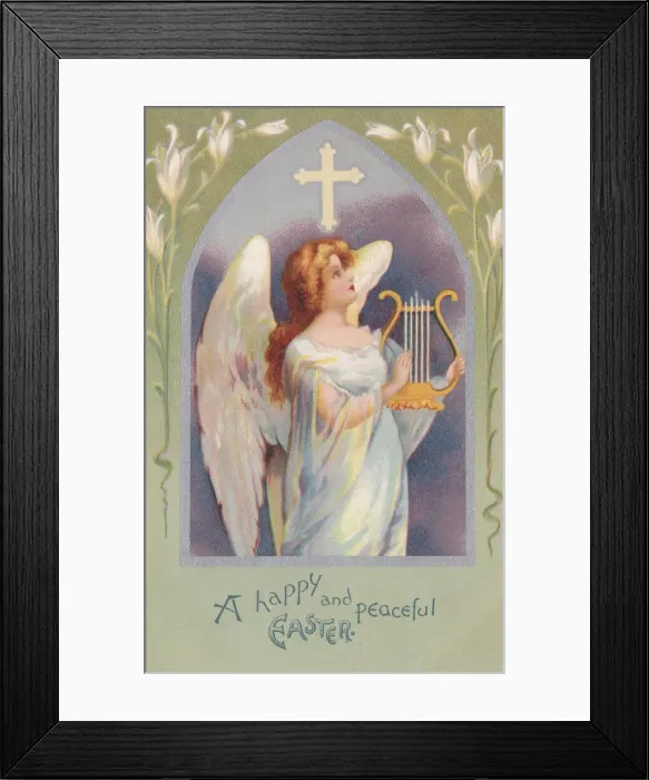 Framed Print : Easter greeting Framed Print : Easter greeting