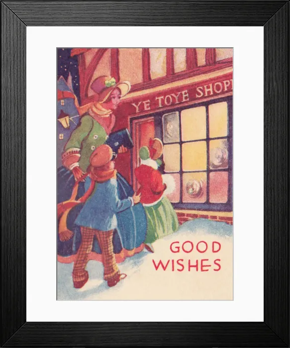 Framed Print : Christmas toy shop Framed Print : Christmas toy shop