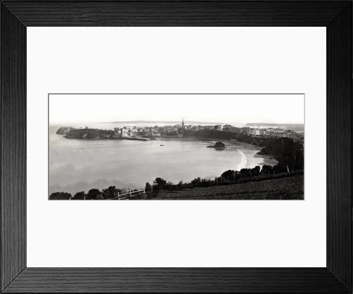Framed Print : View of Tenby, South Wales Framed Print : View of Tenby, South Wales