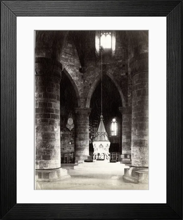 Framed Print : Baptistry Church of the Holy Sepulchre, Northampton Framed Print : Baptistry Church of the Holy Sepulchre, Northampton