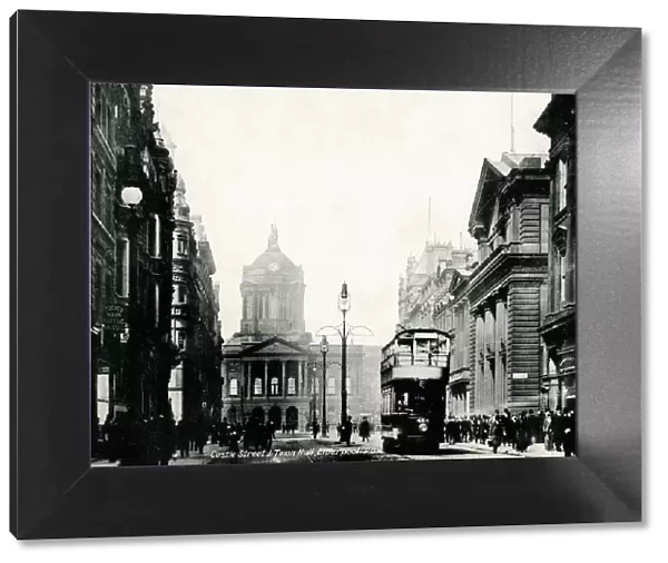 Castle Street and Town Hall, Liverpool