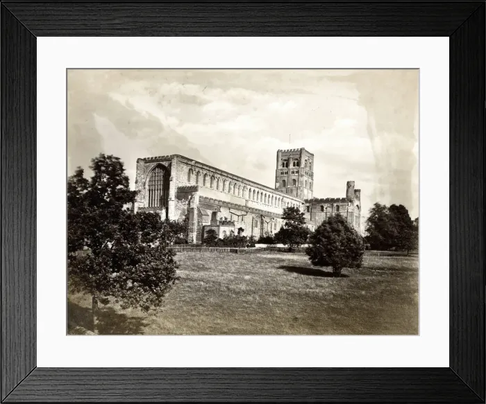 Framed Print : St Albans Abbey, St Albans, Hertfordshire Framed Print : St Albans Abbey, St Albans, Hertfordshire