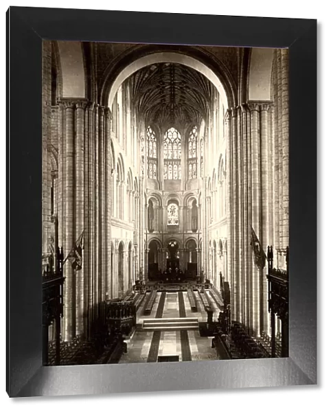 Norwich Cathedral, Norfolk, interior view