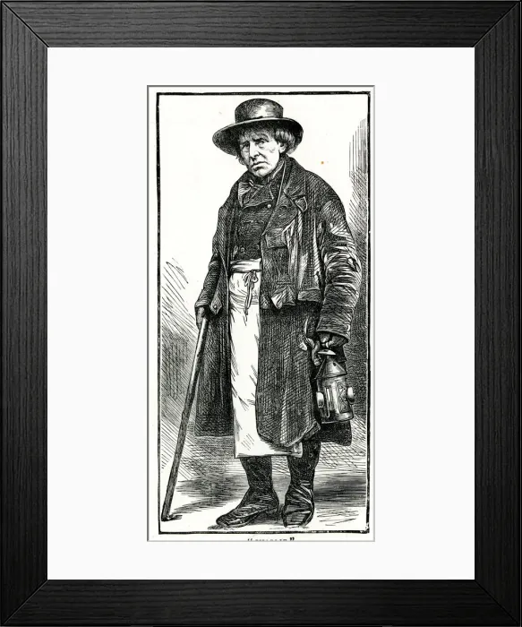 Framed Print : A Charlie or London Watchman Framed Print : A Charlie or London Watchman