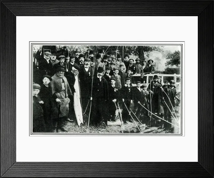 Framed Print : Beating the Bounds, Tolworth, Surrey Framed Print : Beating the Bounds, Tolworth, Surrey