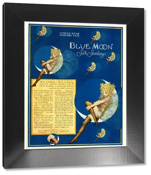 Advert, Blue Moon Silk Stockings