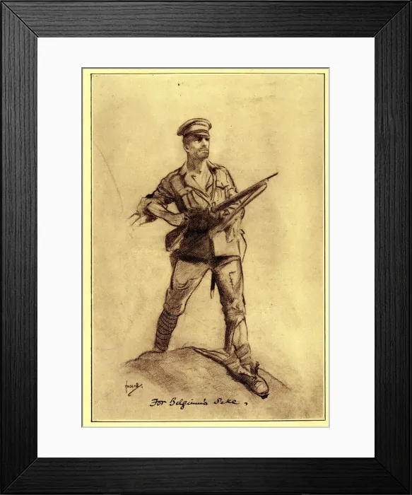 Framed Print : For Belgiums Sake, by John Hassall For Belgiums Sake, by John Hassall Framed Print : For Belgiums Sake, by John Hassall For Belgiums Sake, by John Hassall