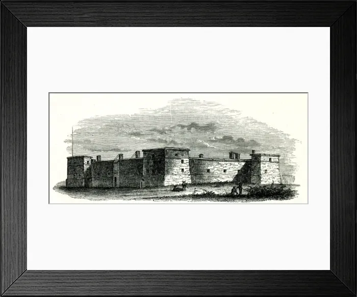 Framed Print : Fort Chambly, on the Richelieu River, Quebec, Canada Framed Print : Fort Chambly, on the Richelieu River, Quebec, Canada
