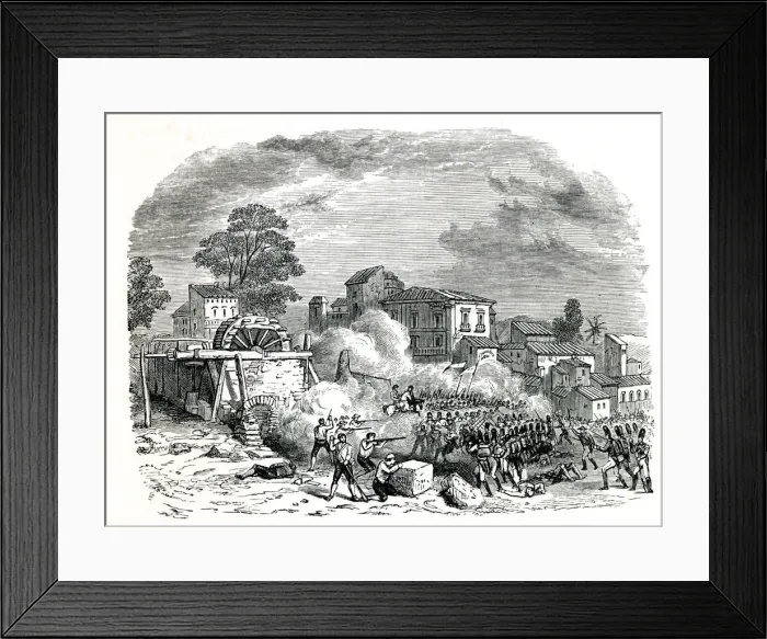 Framed Print : Battle of Fuentes de Onoro, Castile and Leon, Spain Framed Print : Battle of Fuentes de Onoro, Castile and Leon, Spain