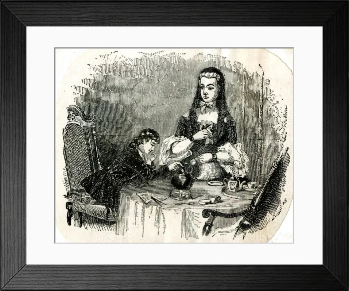 Framed Print : James Watt studying the force of steam Framed Print : James Watt studying the force of steam