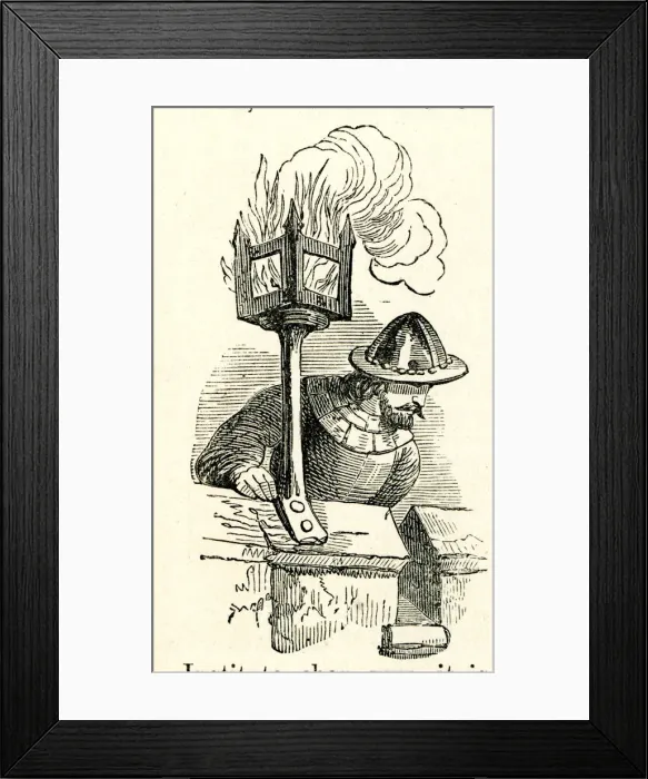 Framed Print : Medieval Yorkshire night beacon Framed Print : Medieval Yorkshire night beacon