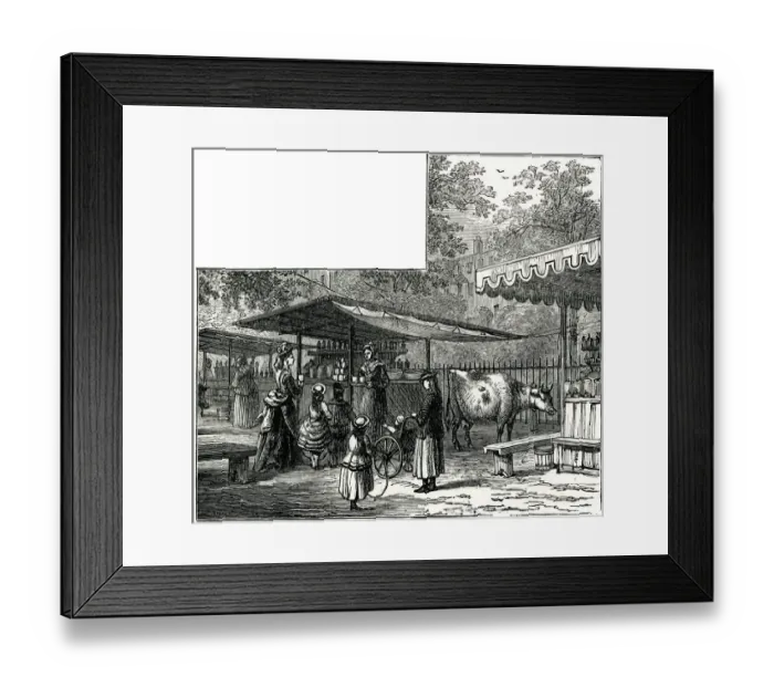 Framed Print : Milk Stalls in St Jamess Park, London Milk Stalls in St Jamess Park, London Framed Print : Milk Stalls in St Jamess Park, London Milk Stalls in St Jamess Park, London
