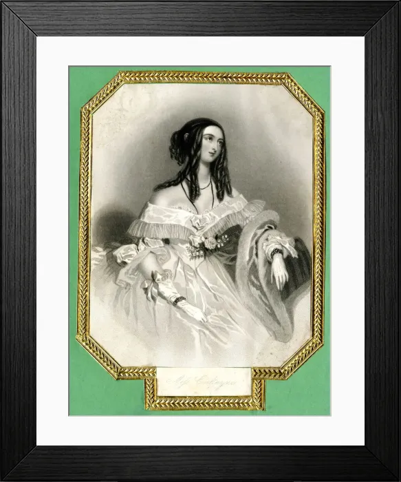 Framed Print : Miss Cockayne Framed Print : Miss Cockayne