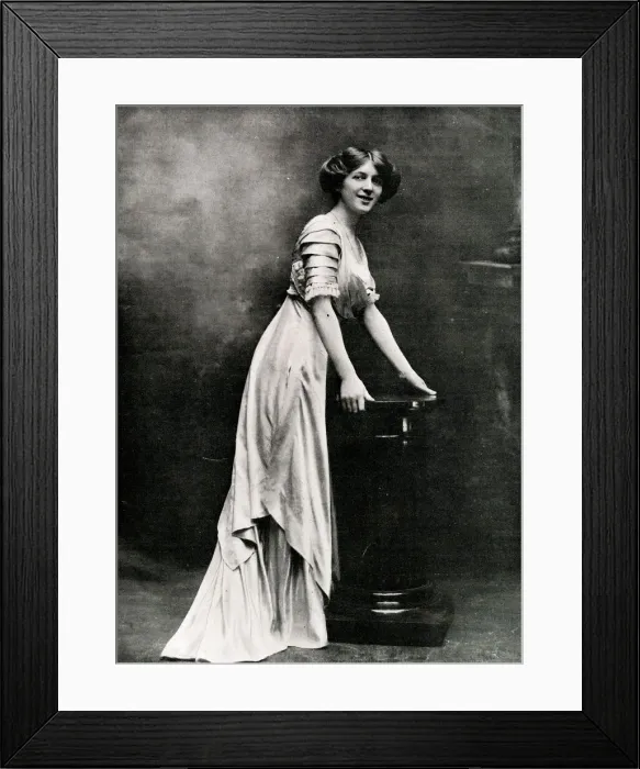 Framed Print : Miss Jessie Winter appearing at the Hippodrome, London Framed Print : Miss Jessie Winter appearing at the Hippodrome, London