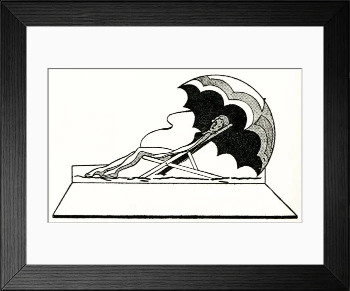 Framed Print : Shop window beachwear design Framed Print : Shop window beachwear design