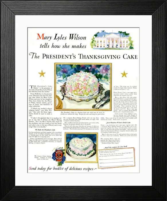 Framed Print : Advert, The Presidents Thanksgiving Cake Advert, The Presidents Thanksgiving Cake Framed Print : Advert, The Presidents Thanksgiving Cake Advert, The Presidents Thanksgiving Cake