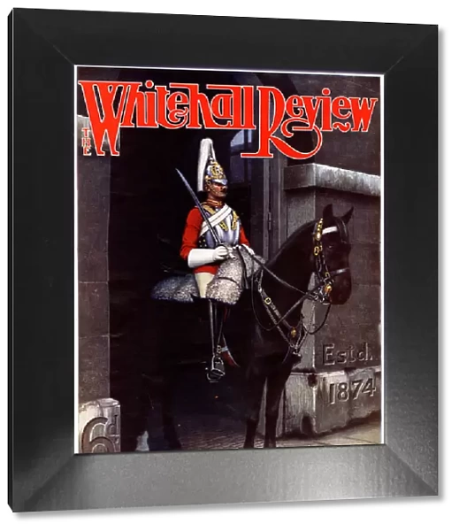 Cover design, The Whitehall Review, January 1911