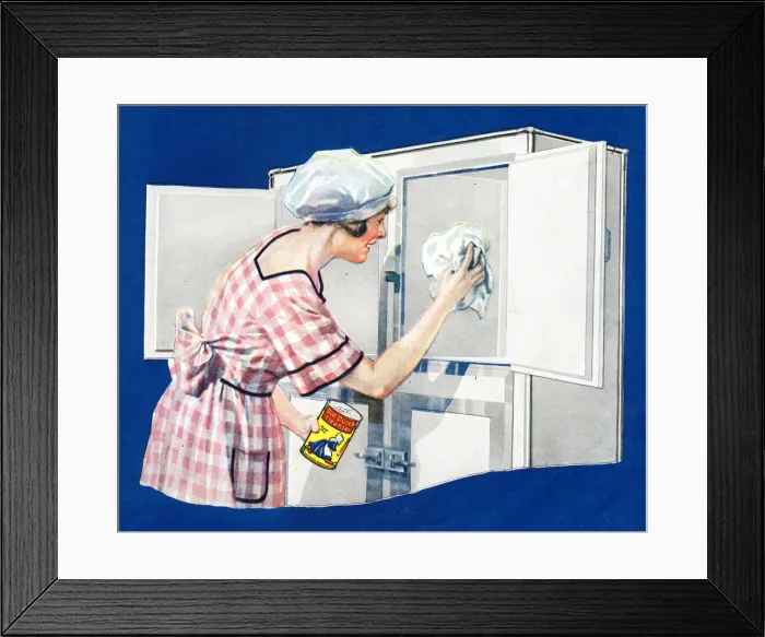 Framed Print : Advert, Old Dutch Cleaner Framed Print : Advert, Old Dutch Cleaner