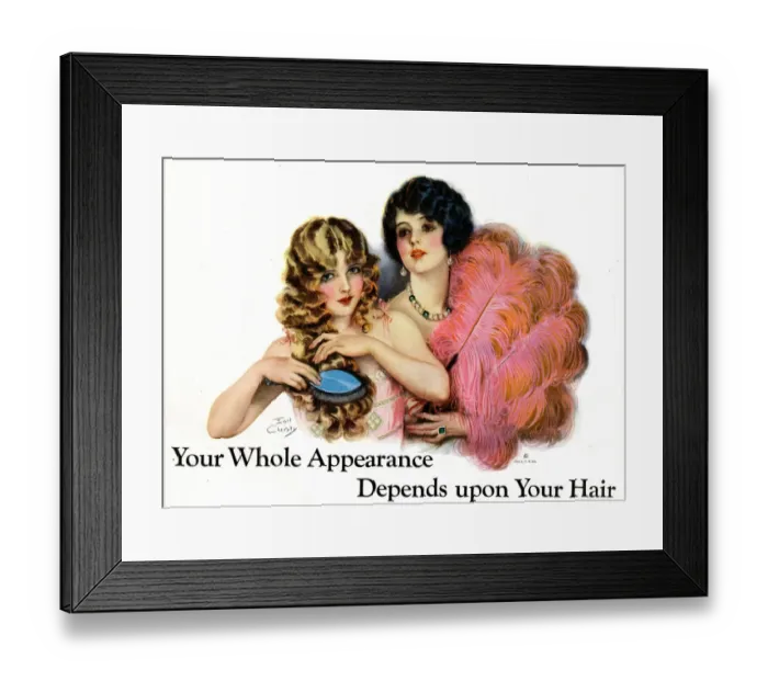 Framed Print : Advert, Mulsified Coconut Oil Shampoo Framed Print : Advert, Mulsified Coconut Oil Shampoo