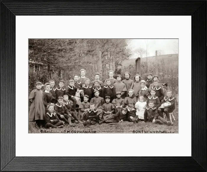 Framed Print : Bont Newydd Orphanage, Carnarvon Framed Print : Bont Newydd Orphanage, Carnarvon