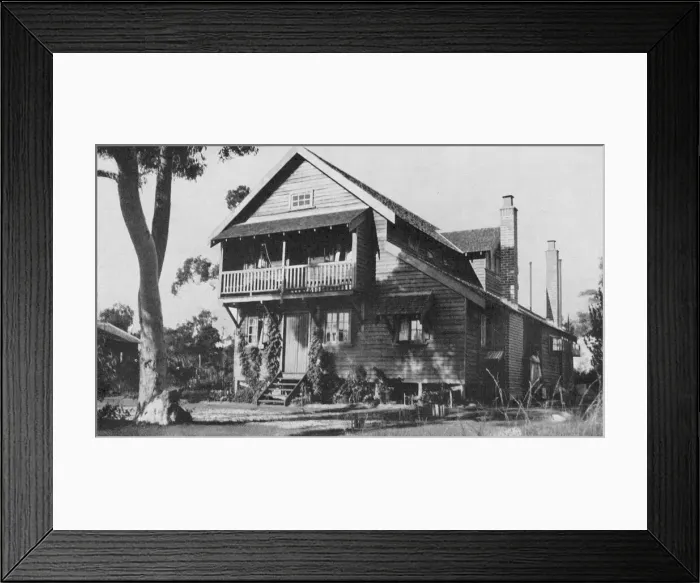 Framed Print : Fairbridge Farm School, Australia - Girls Cottage