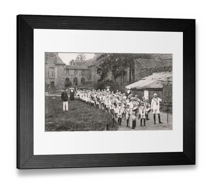 Framed Print : St Georges de l Isle Orphanage, St Fraimbault-de-Prieres Framed Print : St Georges de l Isle Orphanage, St Fraimbault-de-Prieres