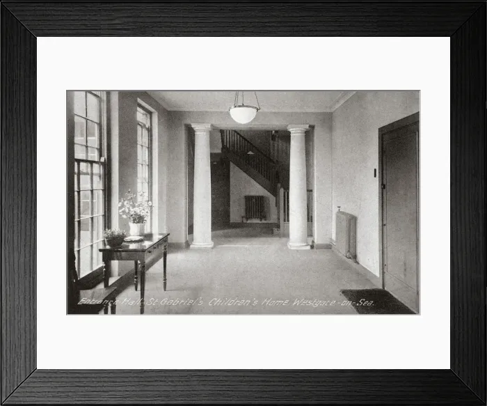 Framed Print : St Gabriels Childrens Home, Westgate-on-Sea - Hallway Framed Print : St Gabriels Childrens Home, Westgate-on-Sea - Hallway