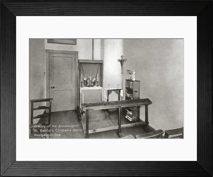 Framed Print : St Gabriels Childrens Home, Westgate-on-Sea - Oratory Framed Print : St Gabriels Childrens Home, Westgate-on-Sea - Oratory