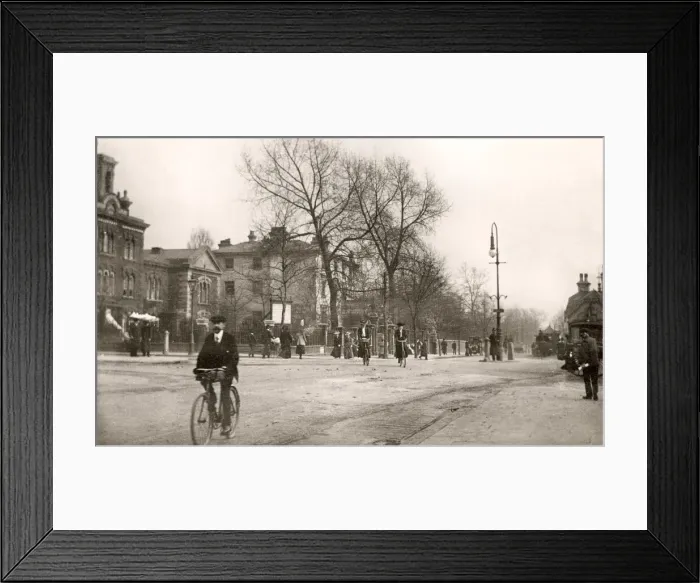 Framed Print : Swiss Cottage and Institution for the Blind, London Framed Print : Swiss Cottage and Institution for the Blind, London