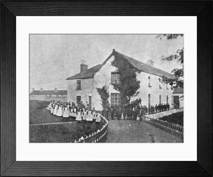 Framed Print : Spiddal Orphan Home, Nead le Farrige, Galway Framed Print : Spiddal Orphan Home, Nead le Farrige, Galway