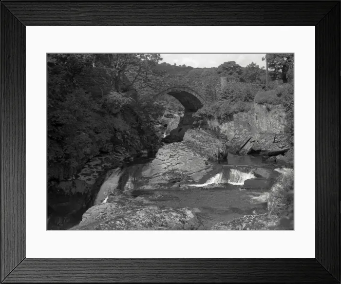 Framed Print : Bridge near Swallow Falls - the Rhaeadr Ewynnol, Wales Framed Print : Bridge near Swallow Falls - the Rhaeadr Ewynnol, Wales
