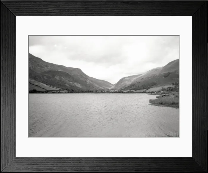 Framed Print : Lake - Snowdonia National Park in North Wales Framed Print : Lake - Snowdonia National Park in North Wales